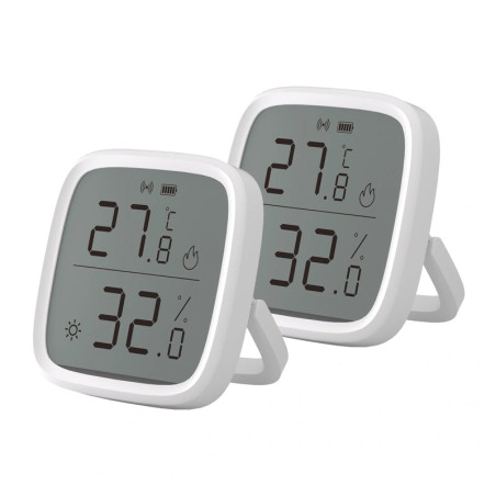 SONOFF SNZB-02D Sensore Temperatura e Umidità Zigbee 2 Pezzi