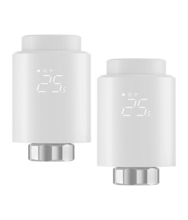 SONOFF Zigbee TRVZB Termostato Valvola Termostatica, 2 Pezzi