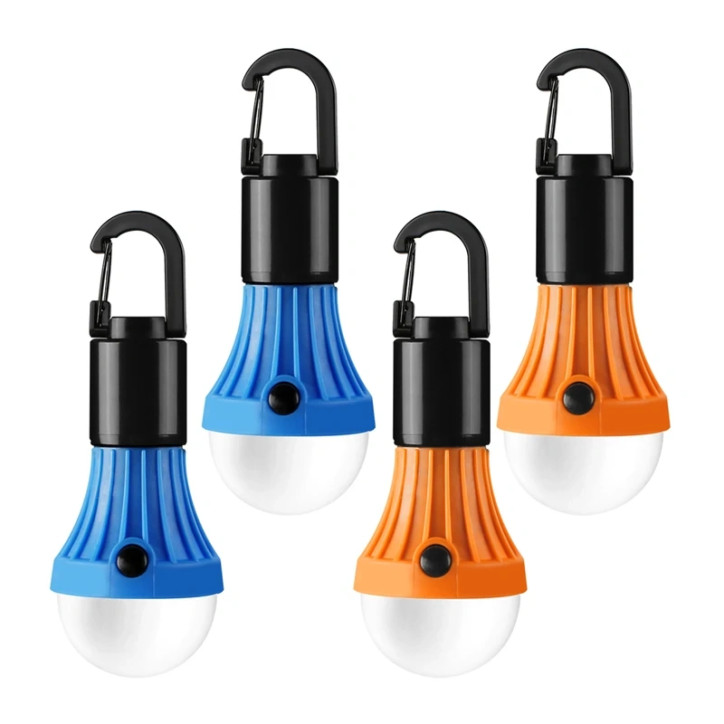 Lampada da campeggio a batteria Lepro 330030-4 Lampada da campeggio a batteria Lepro 330030-4