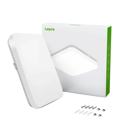 LEPRO 150006-DW-EU Plafoniera LED 24W 2400lm Bianco
