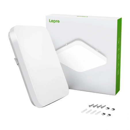 LEPRO 150006-DW-EU Plafoniera LED 24W 2400lm Bianco