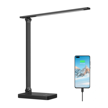 LEPRO Lampada da Scrivania 310004 Nero