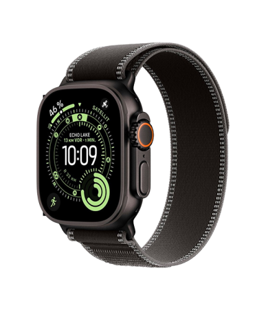 Apple Watch Ultra 3 5G 49mm Black Titanium con Trail Loop M/L Nero/Carbone