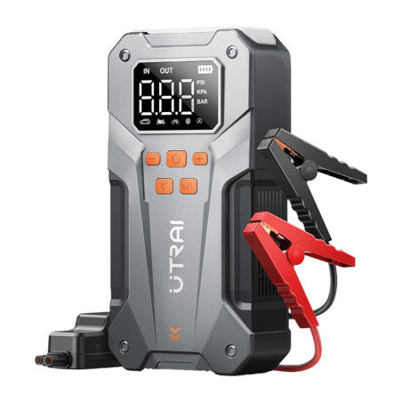 UTRAI JS20 Avviatore Multifunzione per Auto 5000A con Compressore Aria