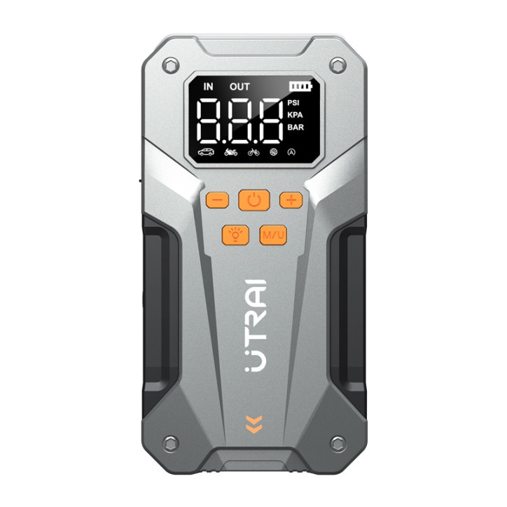 UTRAI JS20 Avviatore Multifunzione per Auto 5000A con Compressore Aria