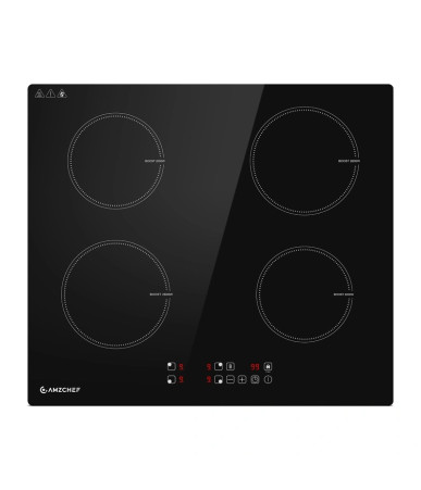 AMZCHEF CE-T-74IB4xyzf-CS Piano Cottura a Induzione 4 Zone