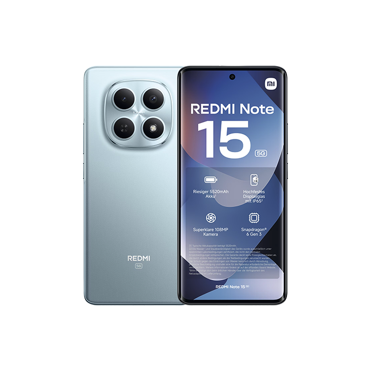 Xiaomi Redmi Note 15 5G Dual Sim 8GB RAM 256GB Blue