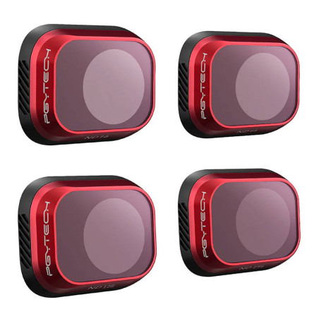 PGYTECH Set Filtri ND 16/64/128/256 per DJI Mini 3 / Mini 3 Pro