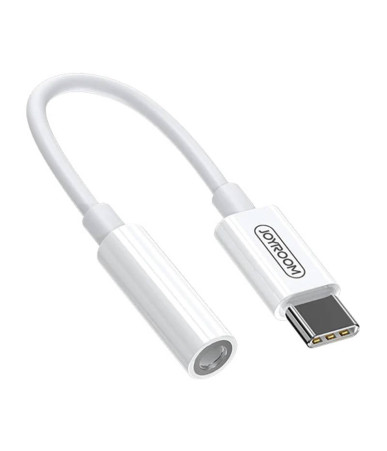 Joyroom Adattatore Audio Digitale da USB-C a 3.5mm SH-C1 Bianco