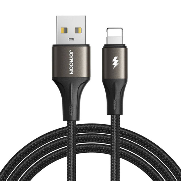 Joyroom SA25-AL3 Cavo USB-A Lightning 1.2m Nero Joyroom SA25-AL3 Cavo USB-A Lightning 1.2m Nero