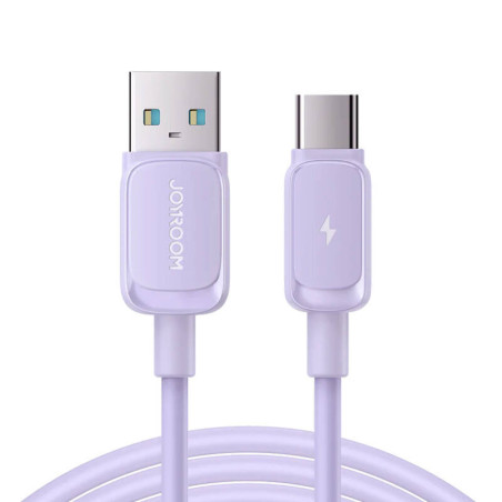 Joyroom Cavo USB-A a USB-C 3A 1.2m Viola