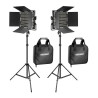 Neewer Kit 2 Lampade LED Bi-Color 660 40W 3200-5600K