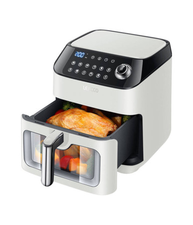 Friggitrice ad Aria Leacco AF020 4.5L 1050W Bianca