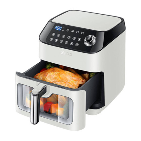 Friggitrice ad Aria Leacco AF020 4.5L 1050W Bianca