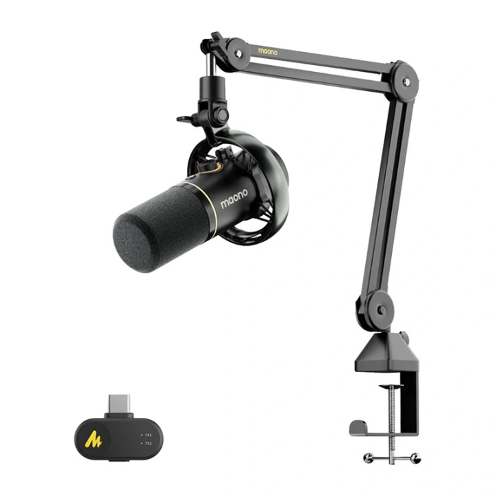 MAONO PD200WS Microfono Dinamico Ibrido Nero MAONO PD200WS Microfono Dinamico Ibrido Nero