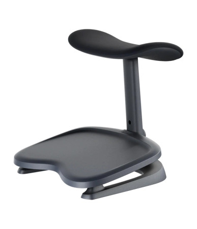 LiberNovo StepSync Poggiapiedi Ergonomico Nero
