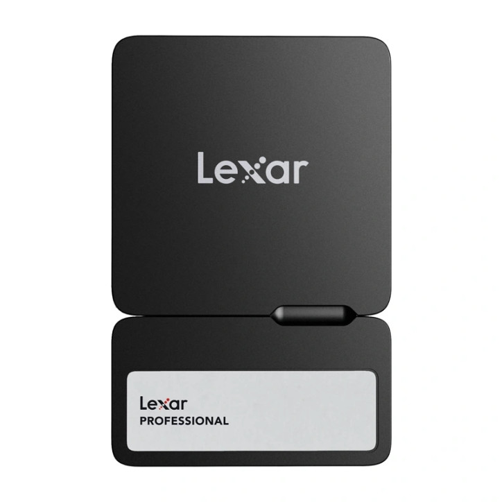 Lexar Professional Go SL400 2TB SSD Portatile + Hub Nero
