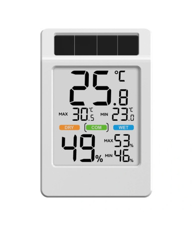 BALDRTHERM B0590TH-V6 Termoigrometro Solare Bianco
