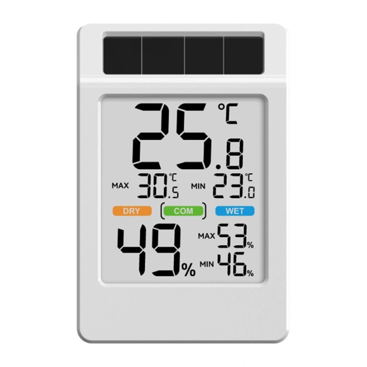 BALDRTHERM B0590TH-V6 Termoigrometro Solare Bianco BALDRTHERM B0590TH-V6 Termoigrometro Solare Bianco