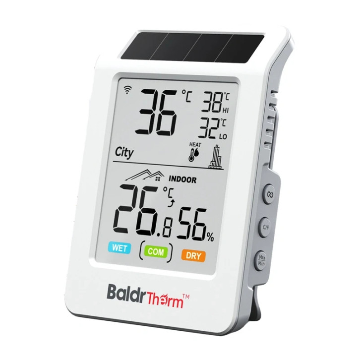 RainPoint BALDRTHERM HCS596WB Termoigrometro Wi-Fi Solare RainPoint BALDRTHERM HCS596WB Termoigrometro Wi-Fi Solare