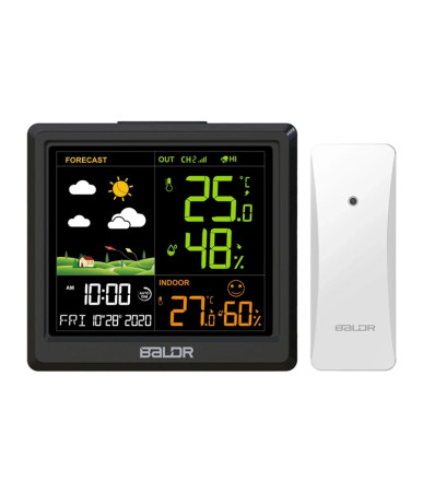 BALDR B0389WST2H2-V1 Stazione Meteo con Sensore Esterno