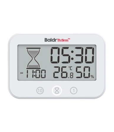BALDRTHERM B0549STH Timer Bagno Bianco