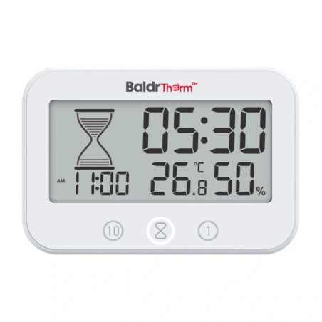 BALDRTHERM B0549STH Timer Bagno Bianco