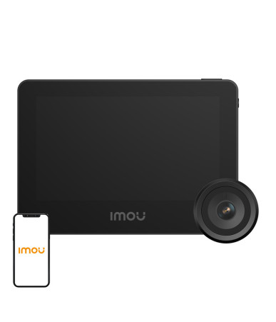 IMOU VD1 Smart Door Viewer 5MP WiFi 6 4.3" Schermo 4800mAh Nero