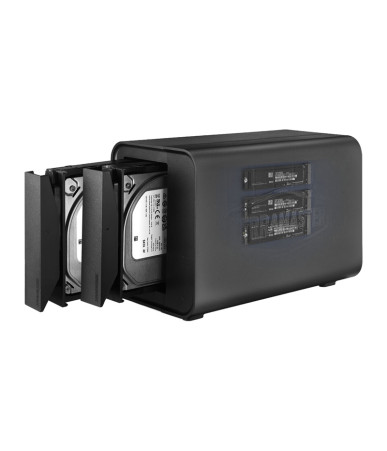 Terramaster D5 Hybrid Box esterno 5 alloggiamenti per SSD/HDD
