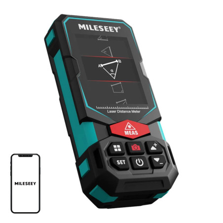 Mileseey Telemetro Laser S7 100m con Display IPS