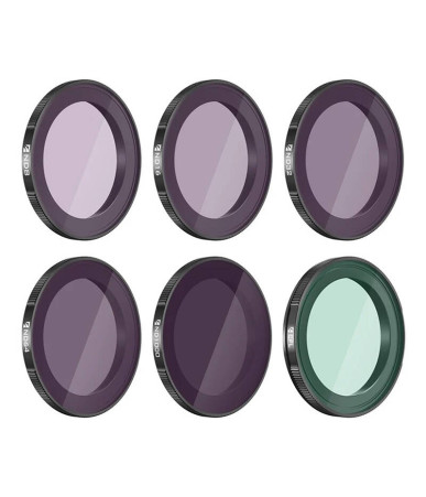 Set 6 Filtri Freewell per DJI Action 4