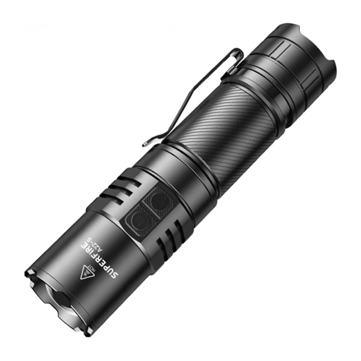 Torcia da lavoro Superfire A22S 2300LM Zoomabile Ricaricabile USB-C Torcia da lavoro Superfire A22S 2300LM Zoomabile Ricaricabile USB-C