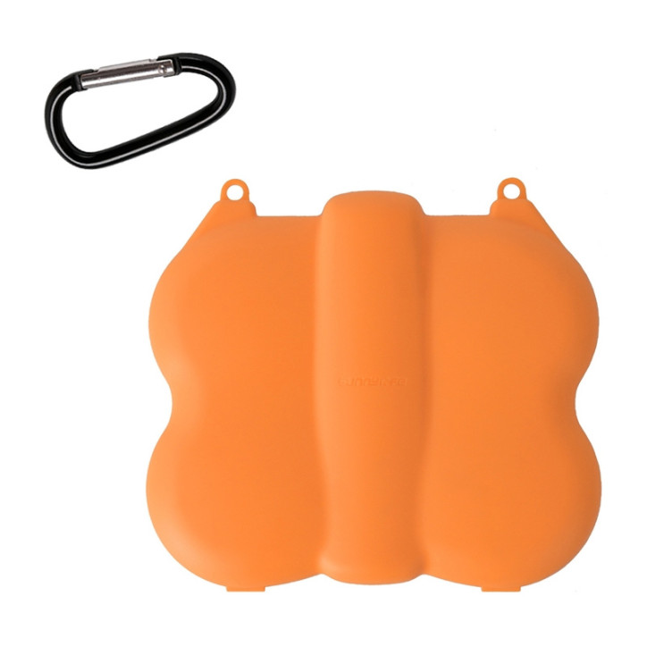 Sunnylife Custodia Mini a Farfalla con Moschettone per DJI NEO 2 Arancione Sunnylife Custodia Mini a Farfalla con Moschettone per DJI NEO 2 Arancione
