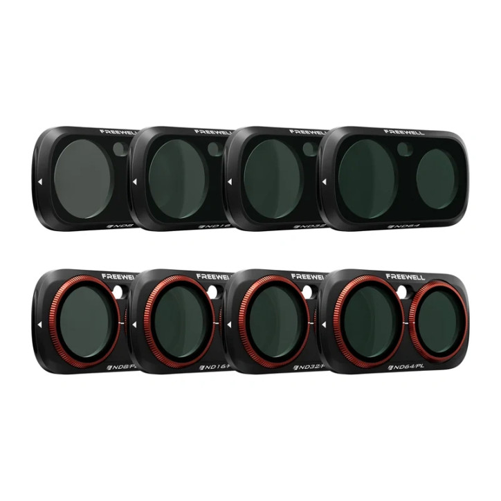 Freewell Set Filtri Luna Ultra All Day 8 Pezzi per Insta360 Freewell Set Filtri Luna Ultra All Day 8 Pezzi per Insta360