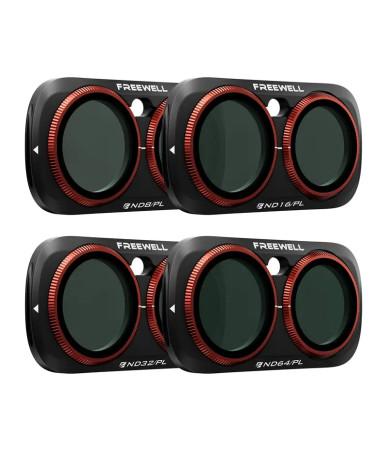 Freewell Kit 4 Filtri ND/PL Bright Day per Insta360 Luna Ultra