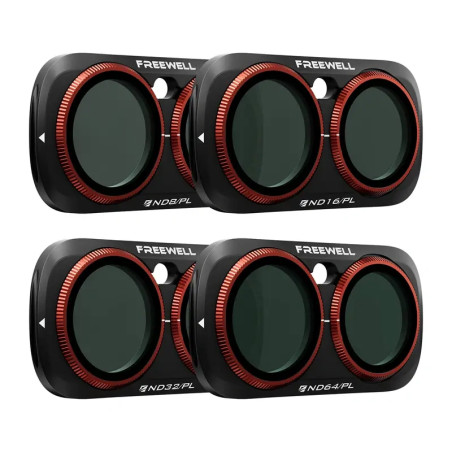 Freewell Kit 4 Filtri ND/PL Bright Day per Insta360 Luna Ultra