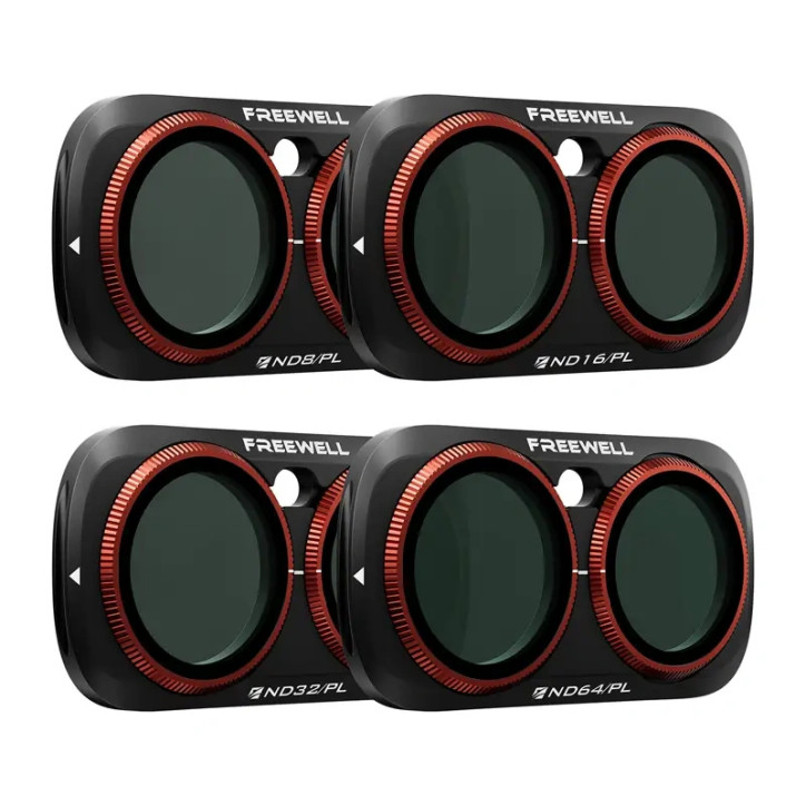Freewell Kit 4 Filtri ND/PL Bright Day per Insta360 Luna Ultra