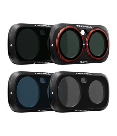 Freewell Filtri Luna Ultra Everyday 4 pezzi per Insta360