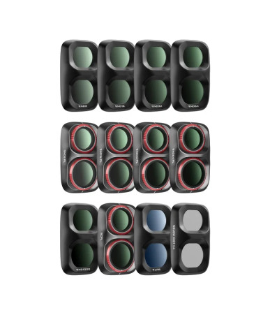 Freewell Set di 12 Filtri per Osmo Pocket 4P