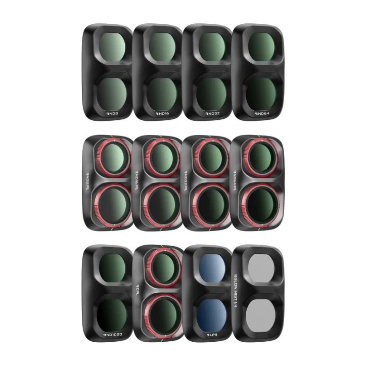 Freewell Set di 12 Filtri per Osmo Pocket 4P Freewell Set di 12 Filtri per Osmo Pocket 4P