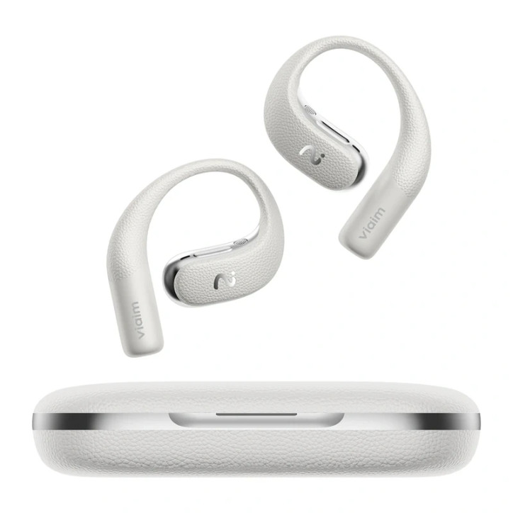 Auricolari Bluetooth TWS VIAIM OpenNote con Registratore Vocale AI Grigio Auricolari Bluetooth TWS VIAIM OpenNote con Registratore Vocale AI Grigio