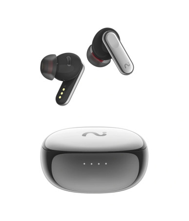 Auricolari Bluetooth TWS VIAIM Nano+ con Registratore Vocale AI Argento