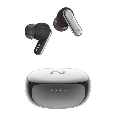 Auricolari Bluetooth TWS VIAIM Nano+ con Registratore Vocale AI Argento