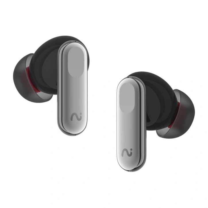 Auricolari Bluetooth TWS VIAIM Nano+ con Registratore Vocale AI Argento Auricolari Bluetooth TWS VIAIM Nano+ con Registratore Vocale AI Argento