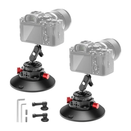 NEEWER CA013 Kit 2 Supporti a Ventosa 6" con Braccio Magico