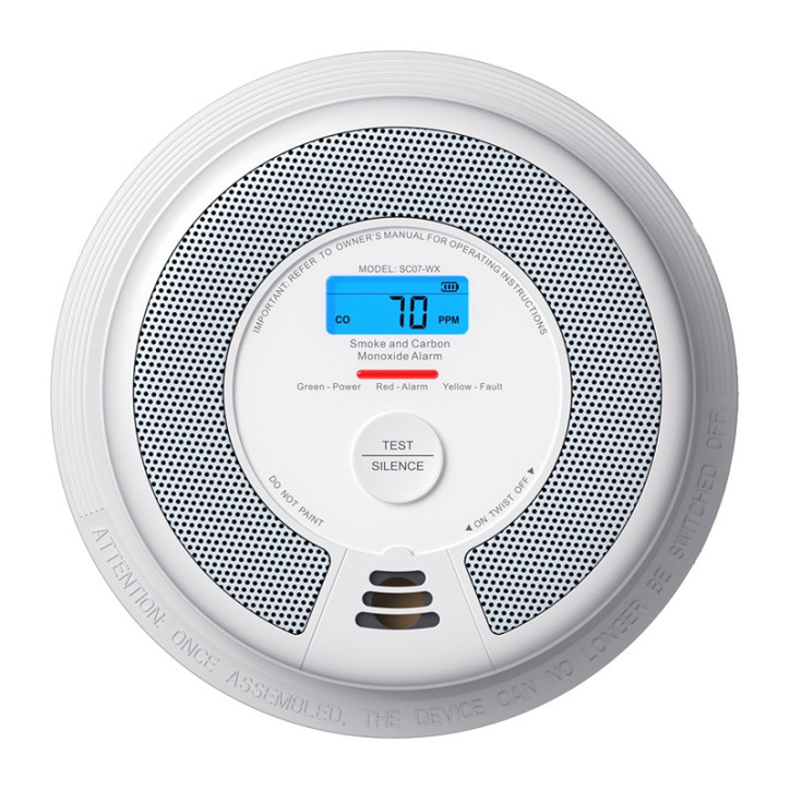 X-Sense Sensore Fumo e Monossido di Carbonio Smart Wi-Fi SC07-WX X-Sense Sensore Fumo e Monossido di Carbonio Smart Wi-Fi SC07-WX