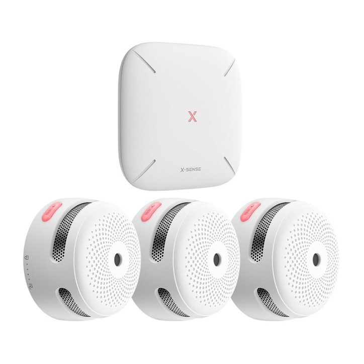 X-Sense FS31 Kit Rilevatori di Fumo Smart X-Sense FS31 Kit Rilevatori di Fumo Smart