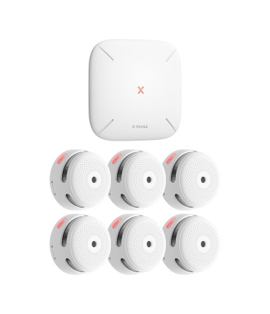 X-Sense Kit Sensori Fumo Intelligenti FS61