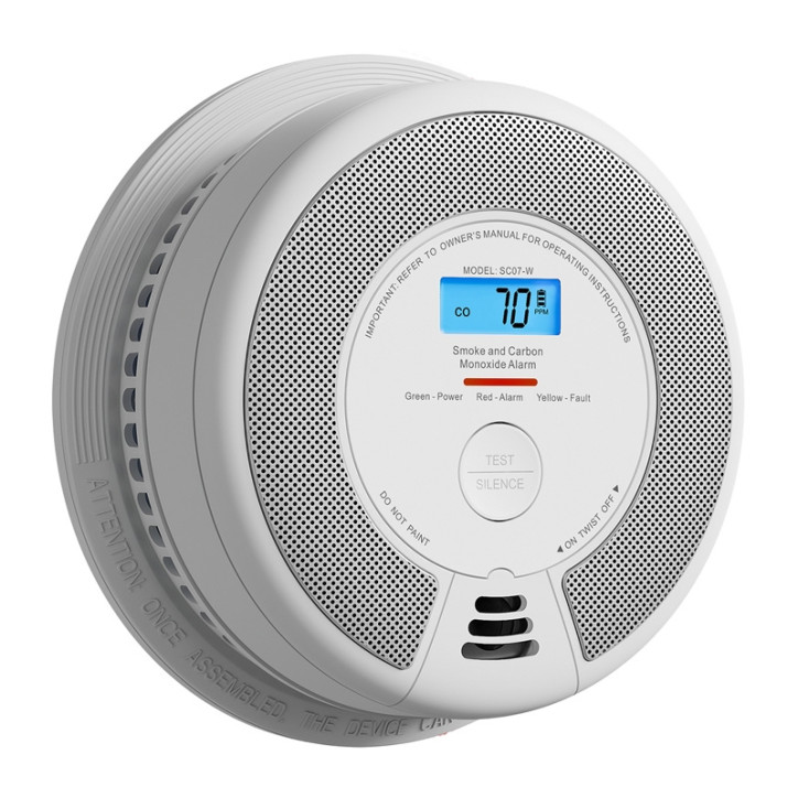 Sensore smart fumo e monossido di carbonio X-Sense SC07-W con collegamento wireless Sensore smart fumo e monossido di carbonio X-Sense SC07-W con collegamento wireless