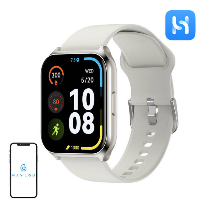 Haylou LS02 Pro Smartwatch Argento Haylou LS02 Pro Smartwatch Argento